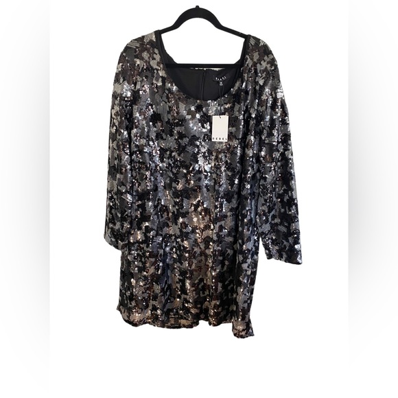 NWT Rebel Wilson X Angels Plus Sz Sequin Dress 3x - Picture 3 of 12